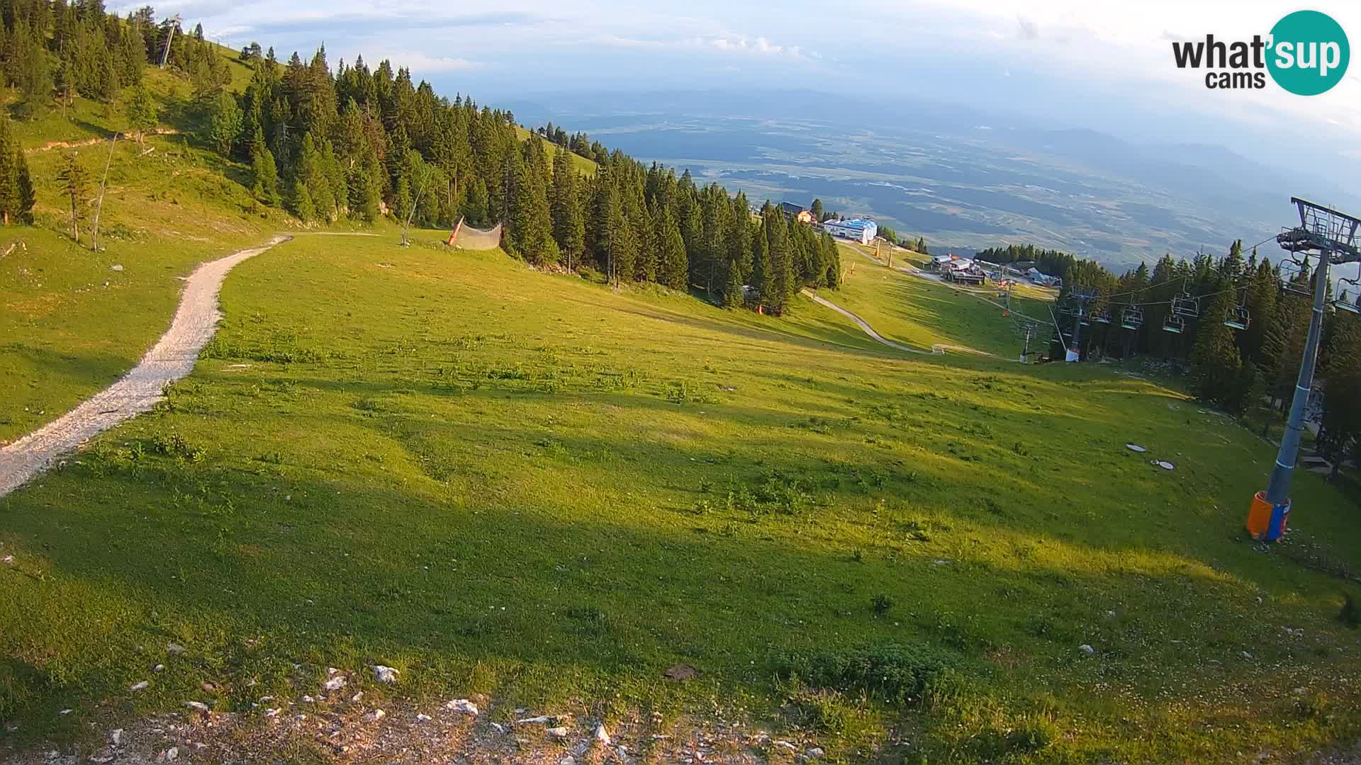Krvavec webcam livestreaming – Gospinca