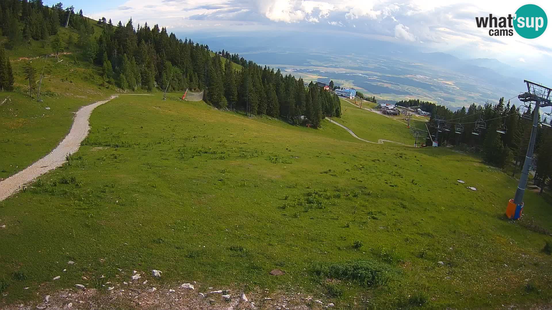 Krvavec webcam livestreaming – Gospinca