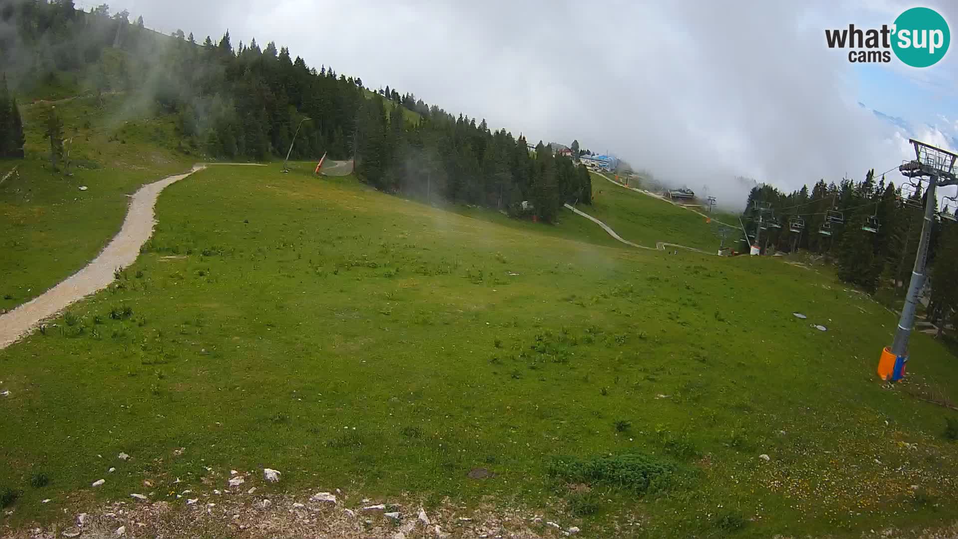 Krvavec webcam livestreaming – Gospinca