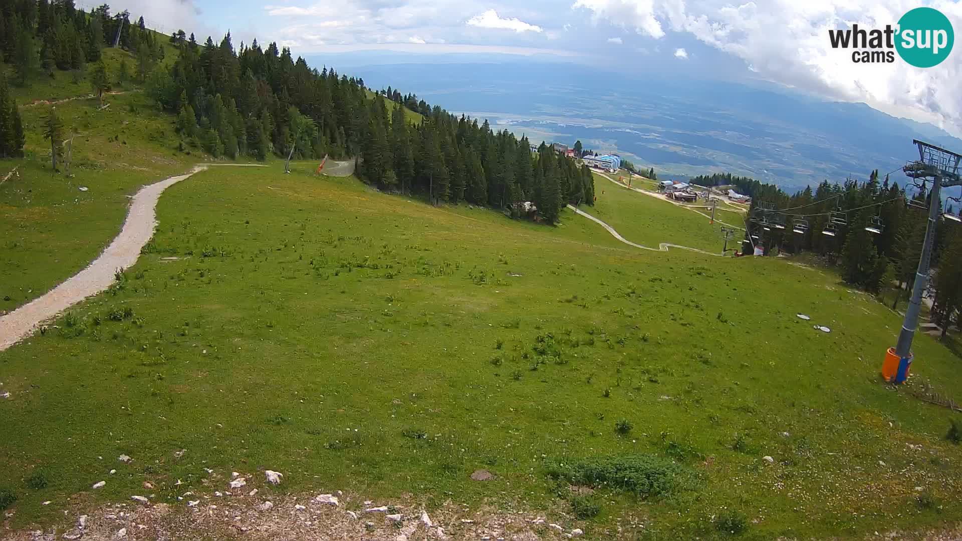 Krvavec webcam livestreaming – Gospinca