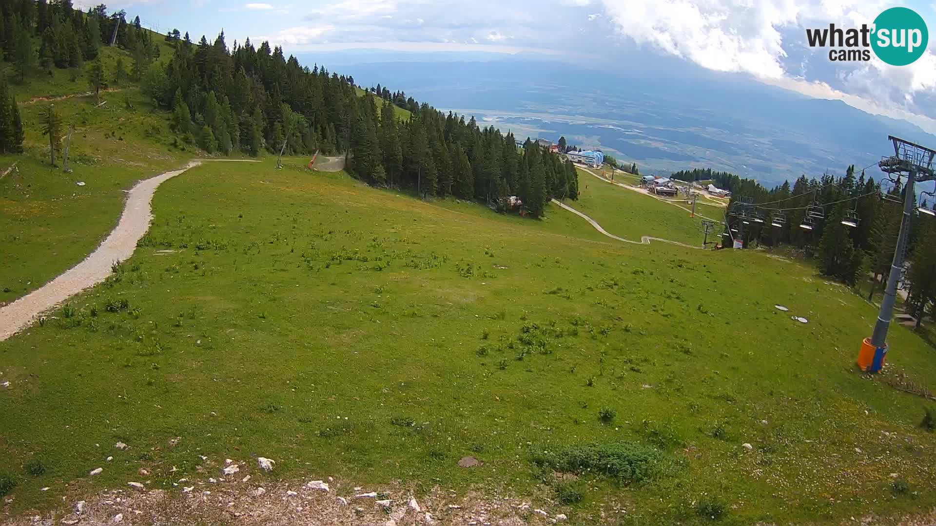 Krvavec webcam livestreaming – Gospinca