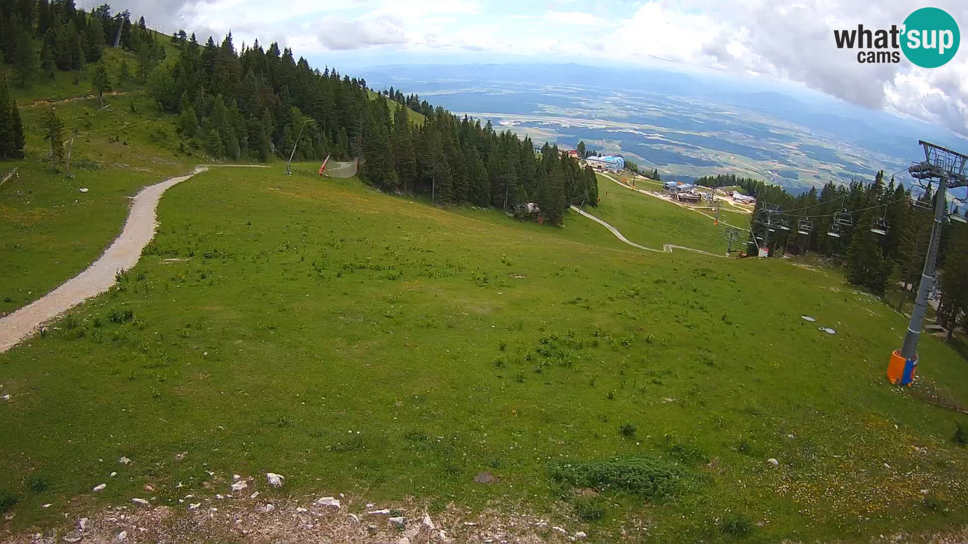 Krvavec webcam livestreaming – Gospinca