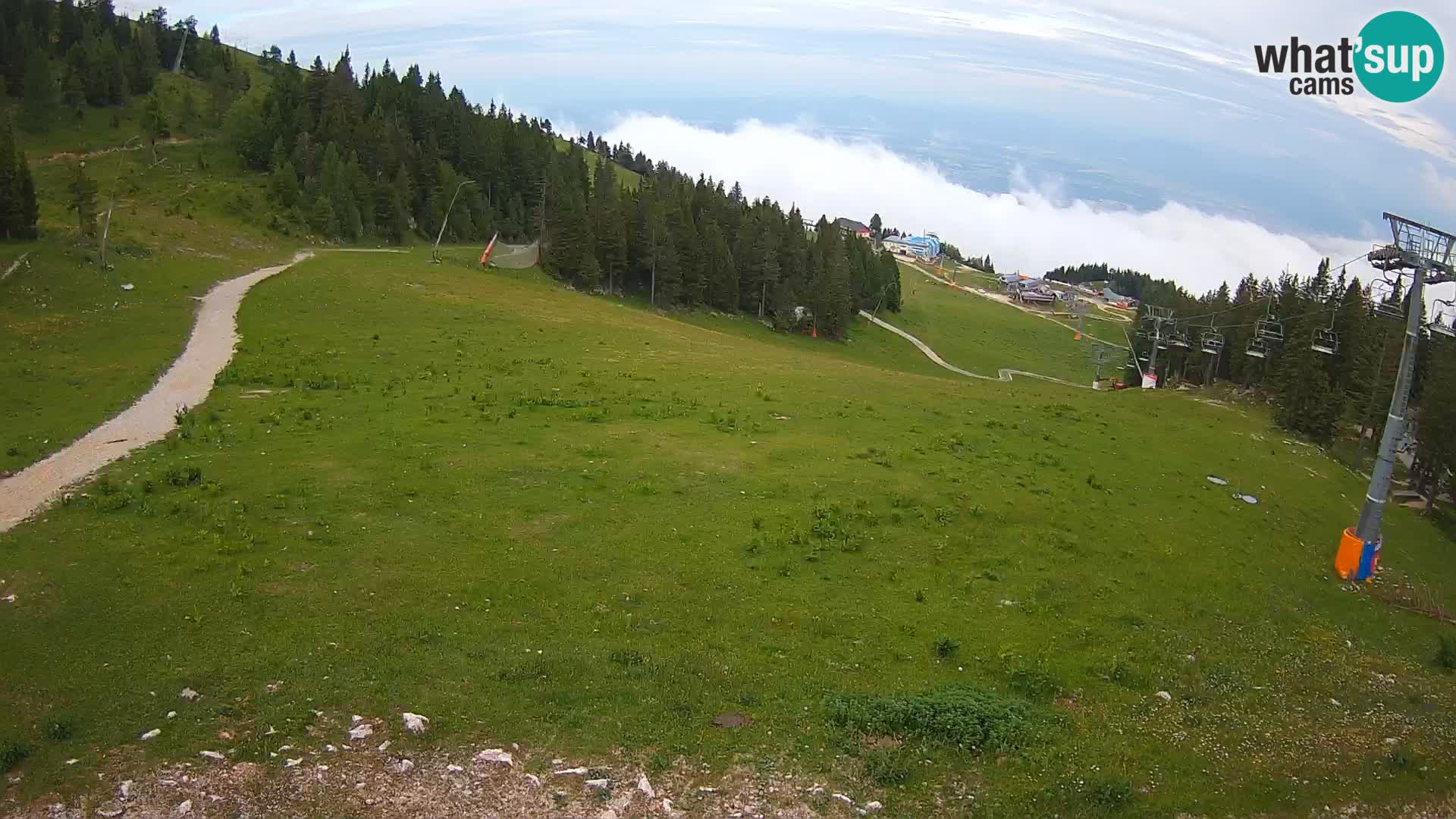 Krvavec webcam livestreaming – Gospinca