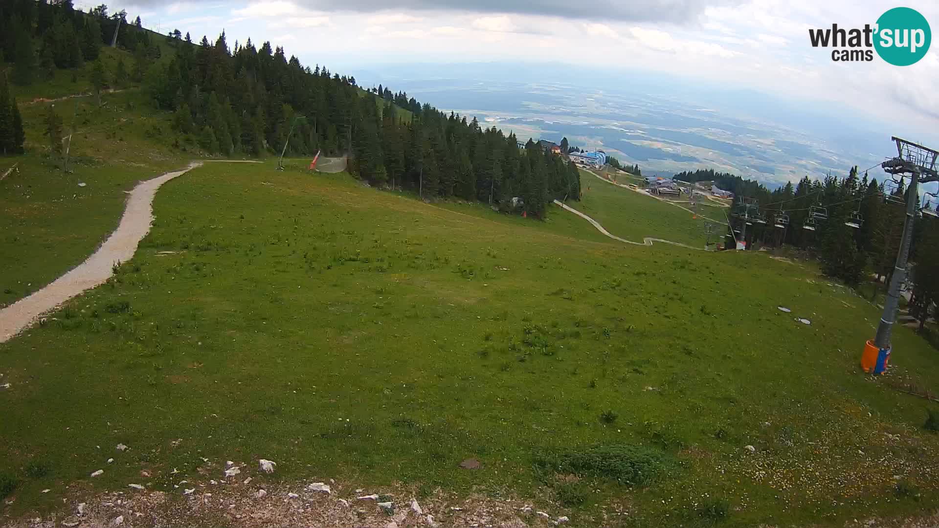 Krvavec webcam livestreaming – Gospinca