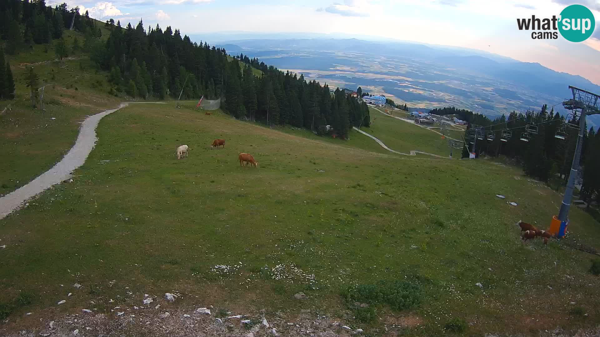 Krvavec webcam livestreaming – Gospinca