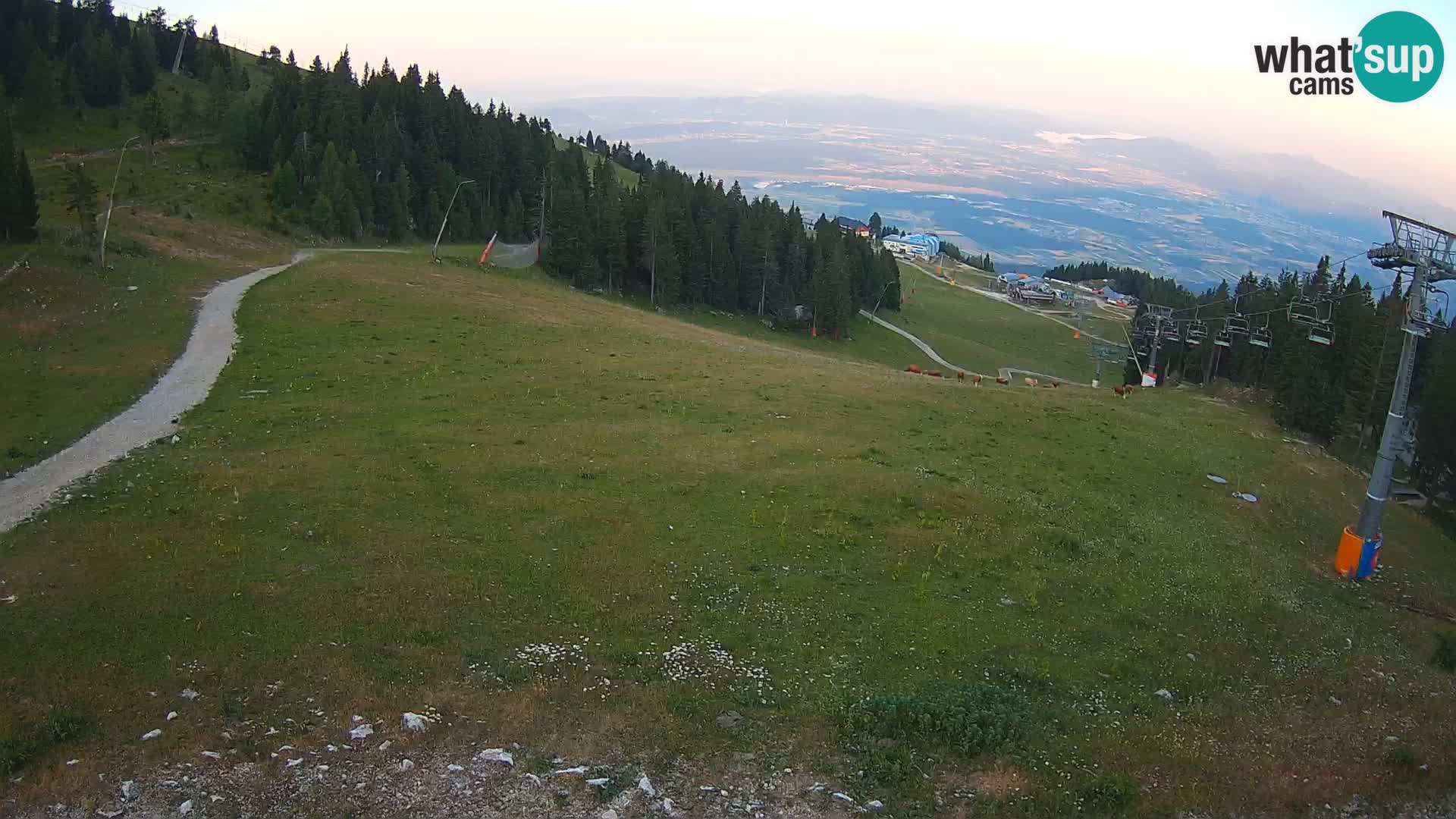 Krvavec webcam livestreaming – Gospinca