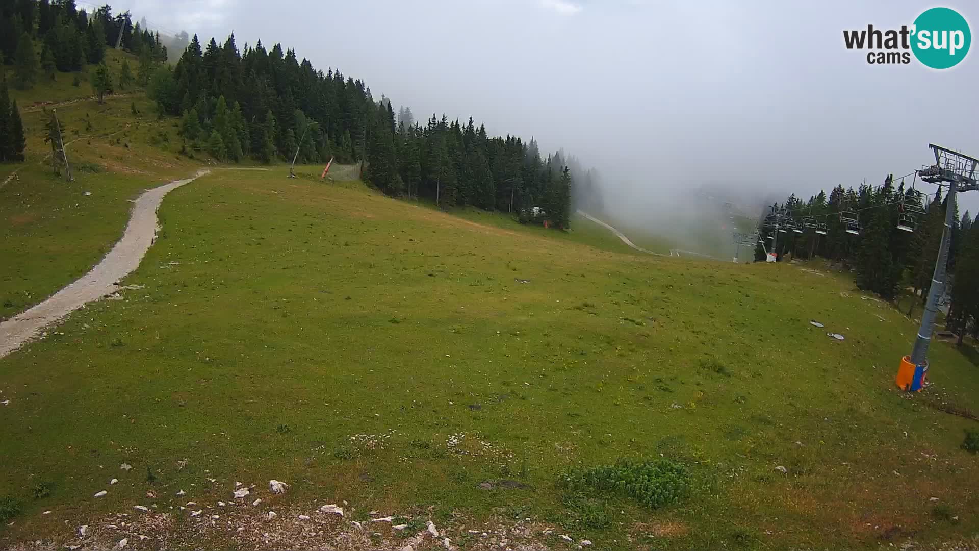 Krvavec webcam livestreaming – Gospinca