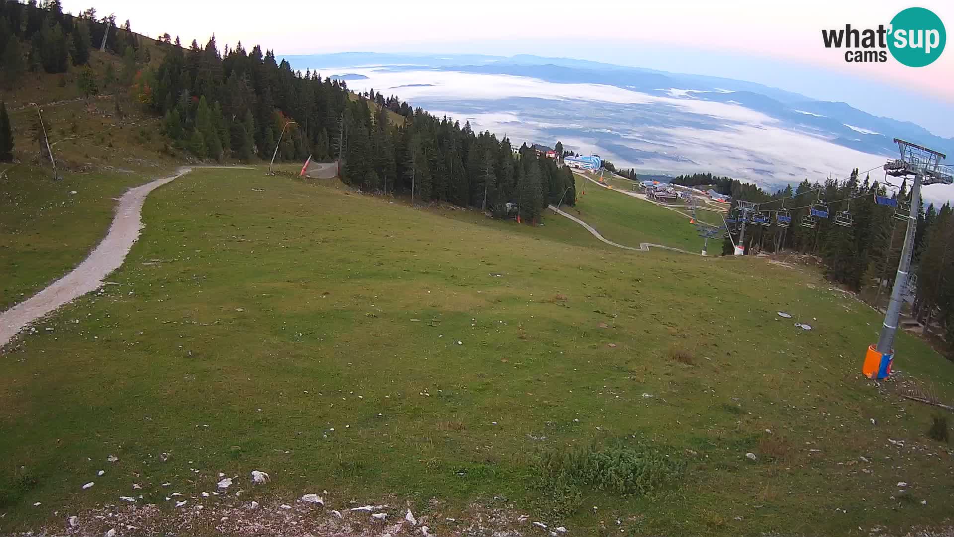 Krvavec webcam livestreaming – Gospinca