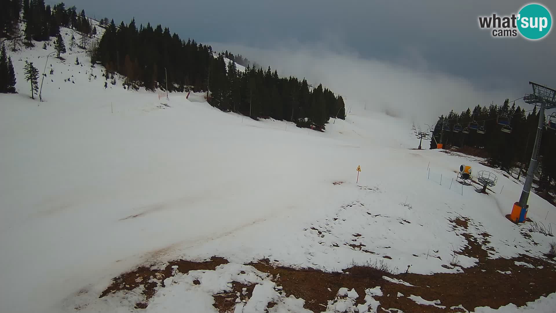 Krvavec webcam livestreaming – Gospinca