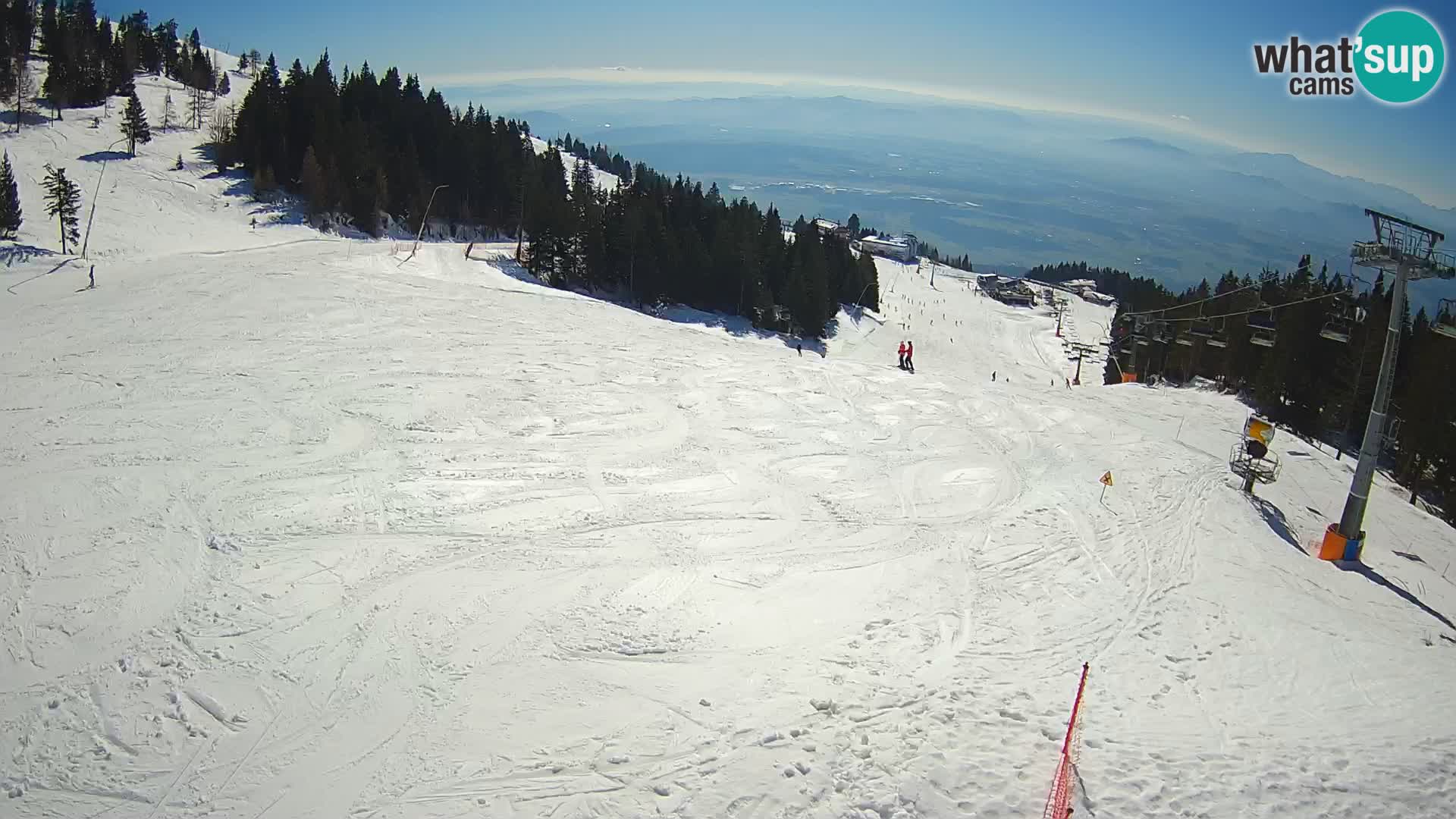 Krvavec webcam livestreaming – Gospinca