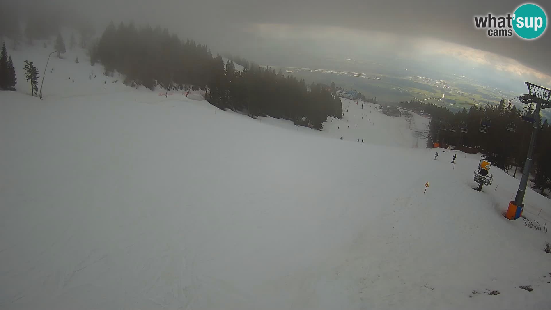 Krvavec webcam livestreaming – Gospinca