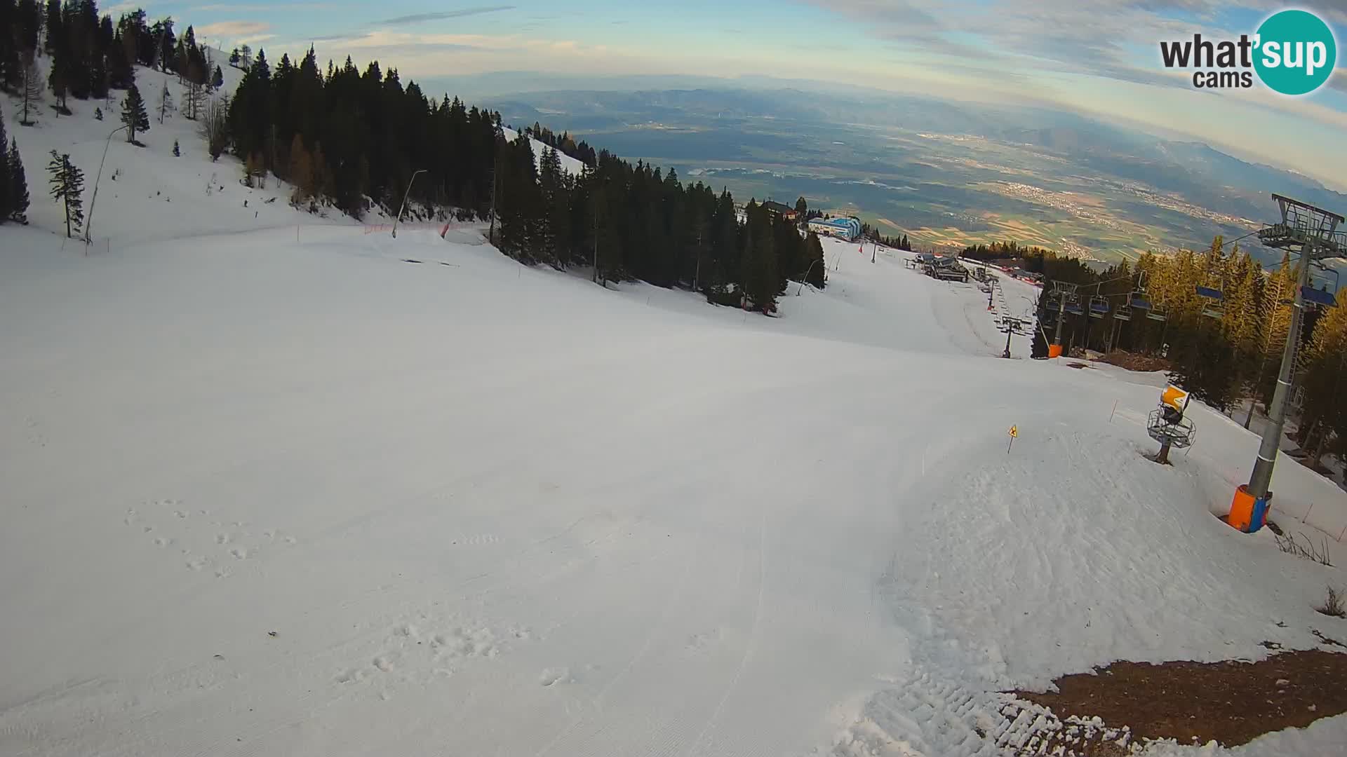 Krvavec webcam livestreaming – Gospinca