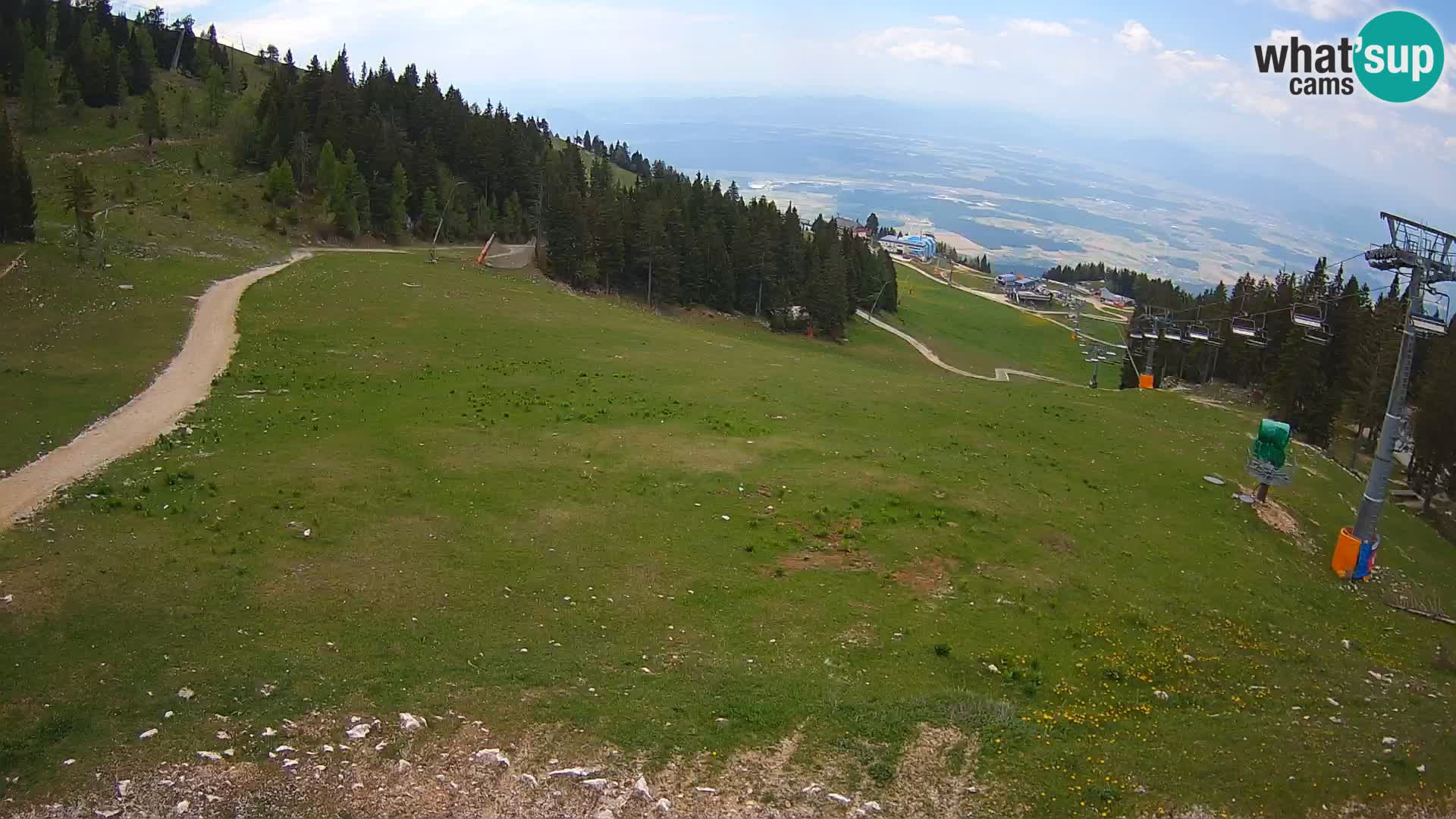 Krvavec webcam livestreaming – Gospinca