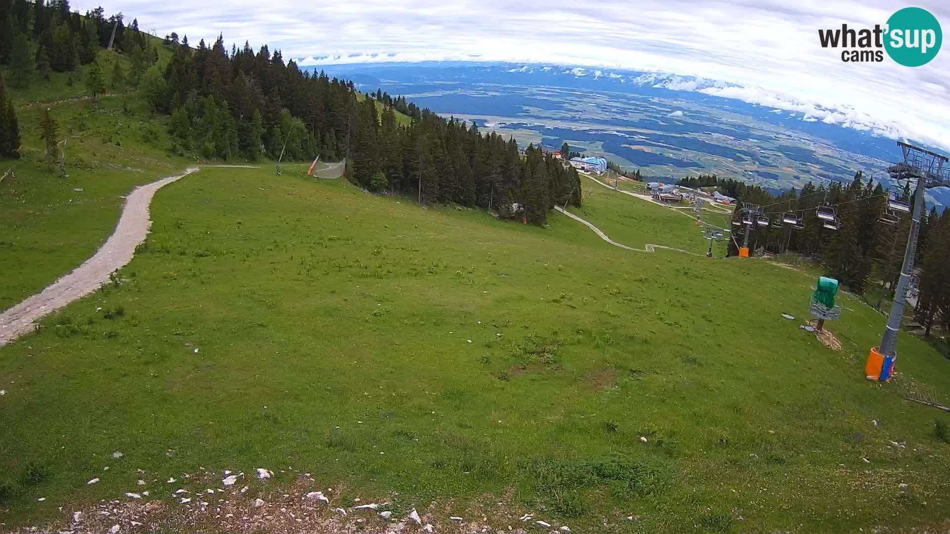 Krvavec webcam livestreaming – Gospinca