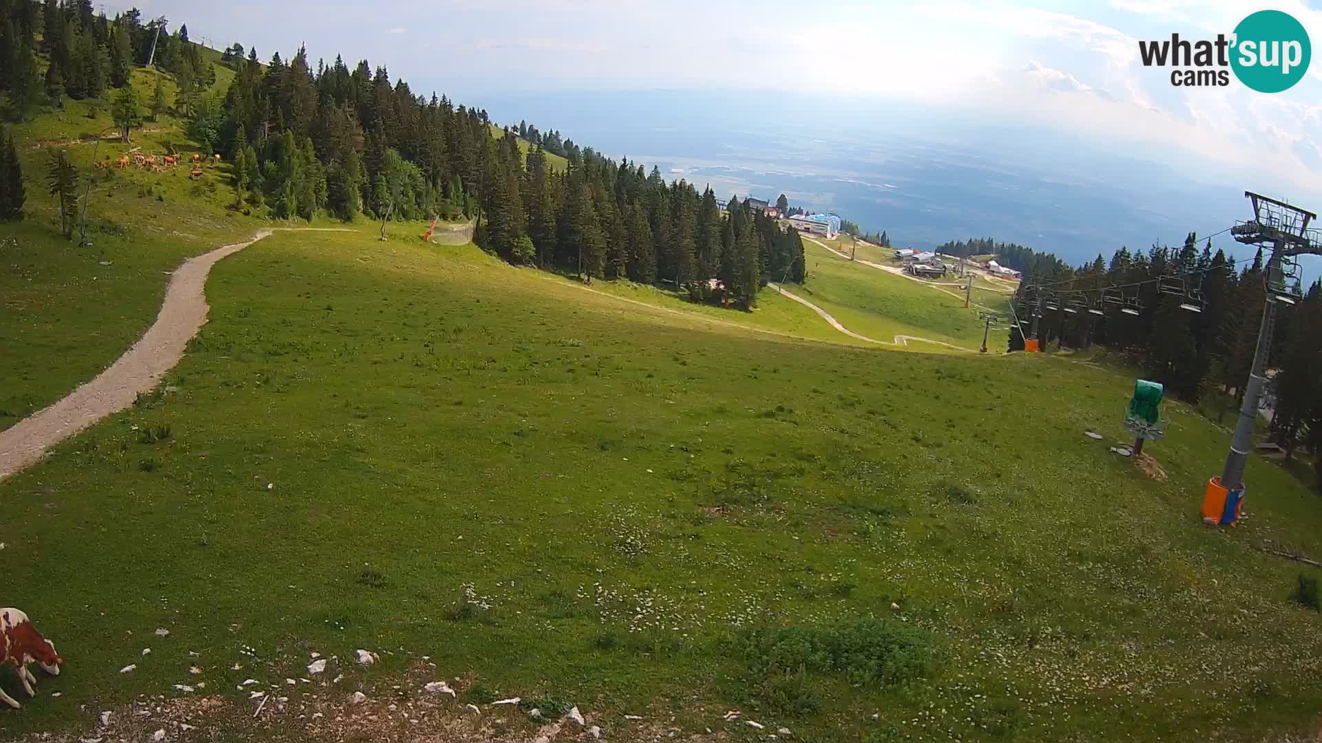Krvavec webcam livestreaming – Gospinca