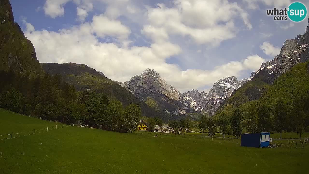 Cámara web en vivo Estación de esquí Log pod Mangartom – Bovec – Eslovenia