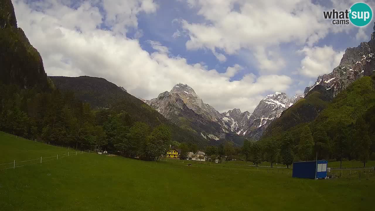 Cámara web en vivo Estación de esquí Log pod Mangartom – Bovec – Eslovenia