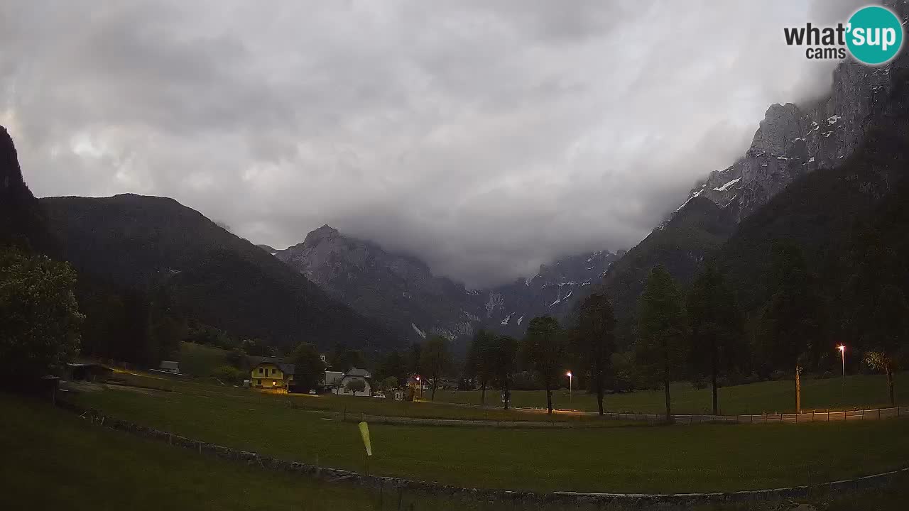 Cámara web en vivo Estación de esquí Log pod Mangartom – Bovec – Eslovenia