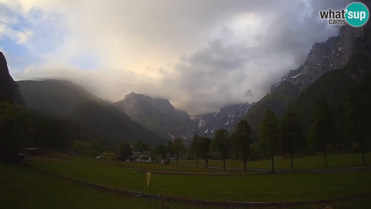 Cámara web en vivo Estación de esquí Log pod Mangartom – Bovec – Eslovenia
