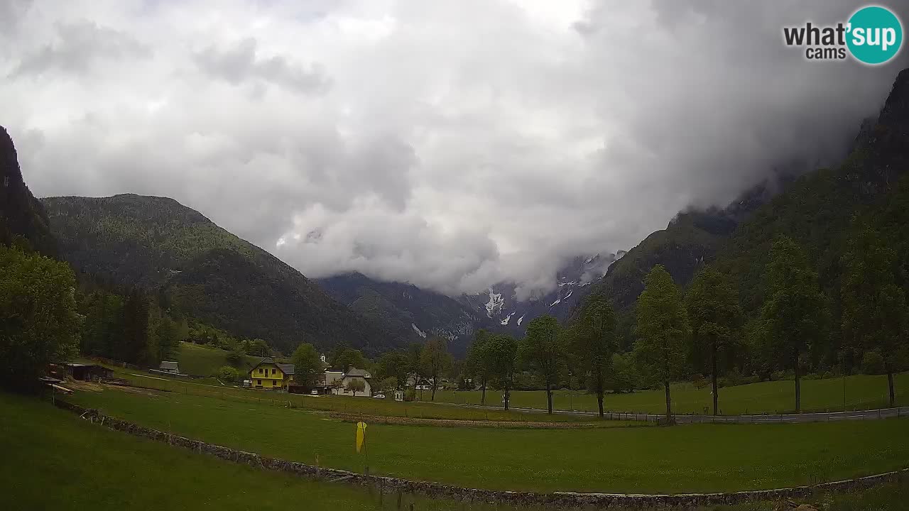Spletna kamera Smučišče Log pod Mangartom – Bovec