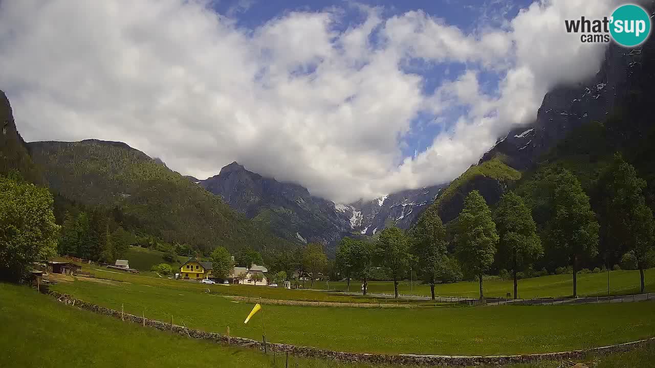 Live webcam Ski resort Log pod Mangartom – Bovec – Slovenia