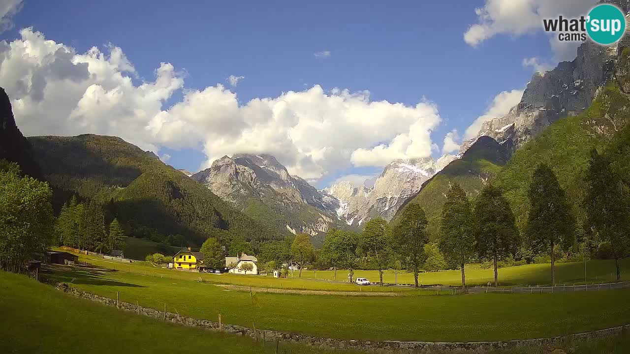 Cámara web en vivo Estación de esquí Log pod Mangartom – Bovec – Eslovenia