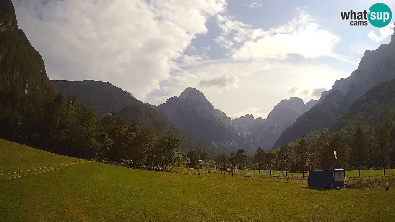 Spletna kamera Smučišče Log pod Mangartom – Bovec