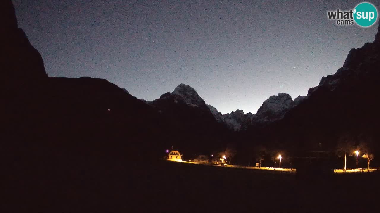 Cámara web en vivo Estación de esquí Log pod Mangartom – Bovec – Eslovenia