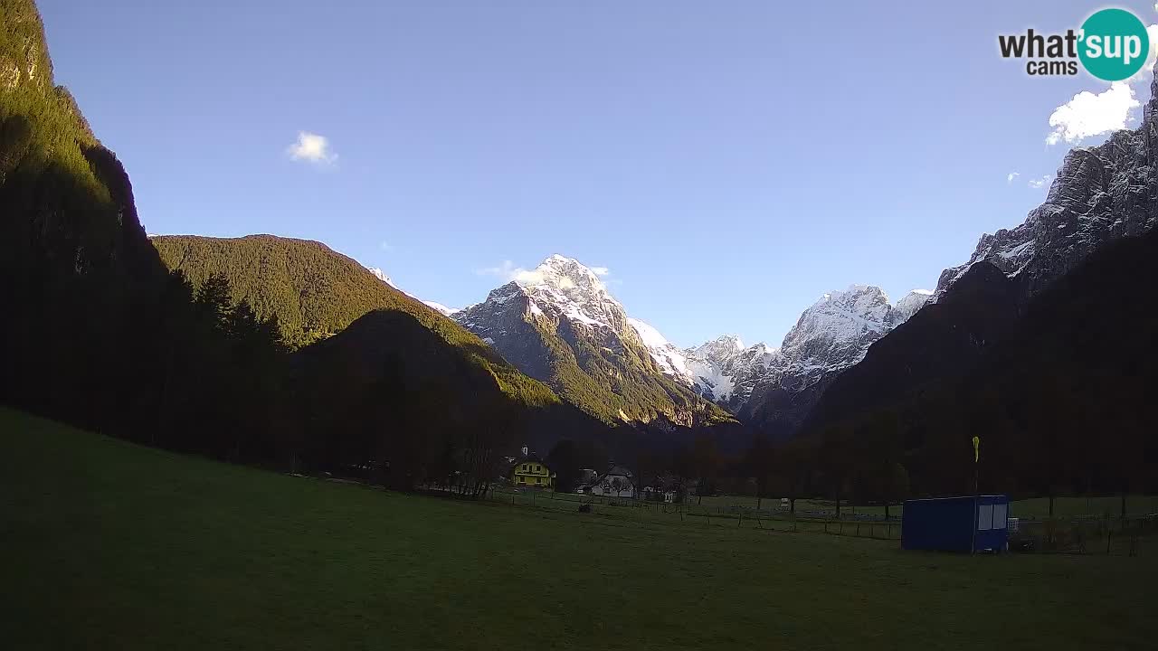 Cámara web en vivo Estación de esquí Log pod Mangartom – Bovec – Eslovenia