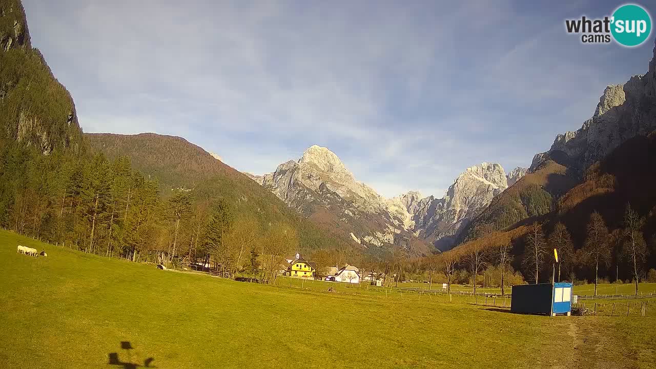 Cámara web en vivo Estación de esquí Log pod Mangartom – Bovec – Eslovenia