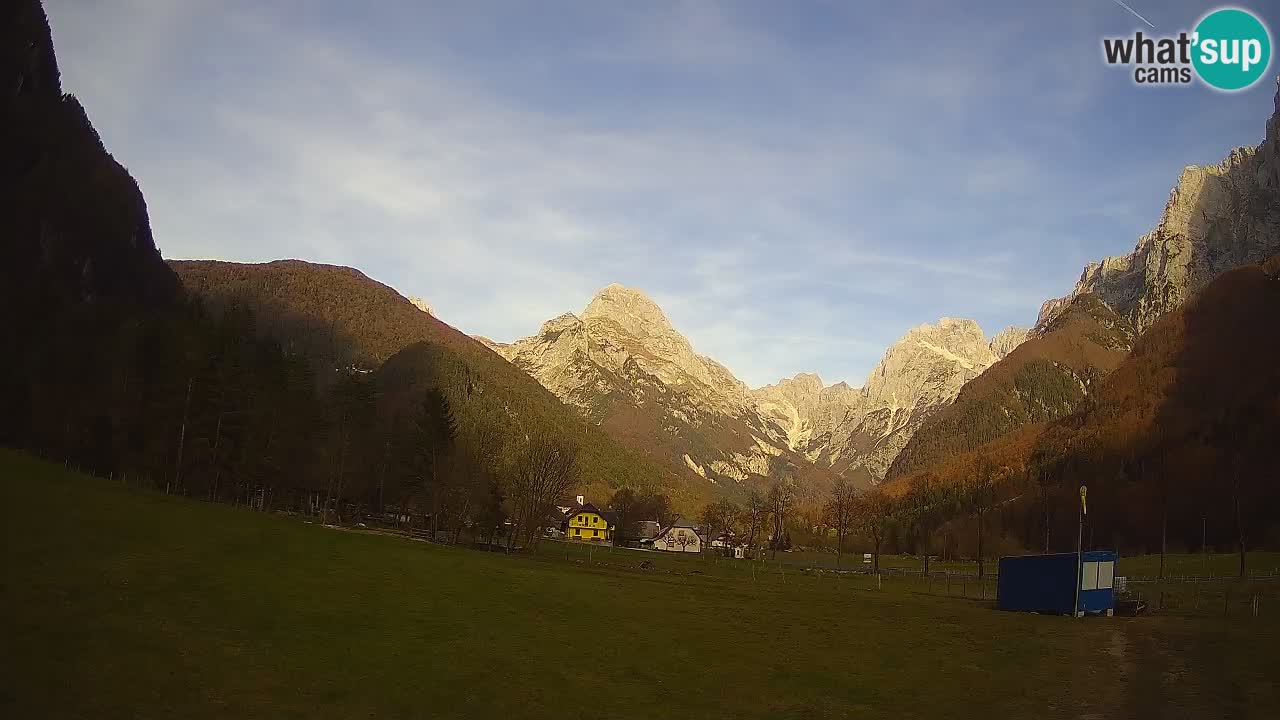 Spletna kamera Smučišče Log pod Mangartom – Bovec