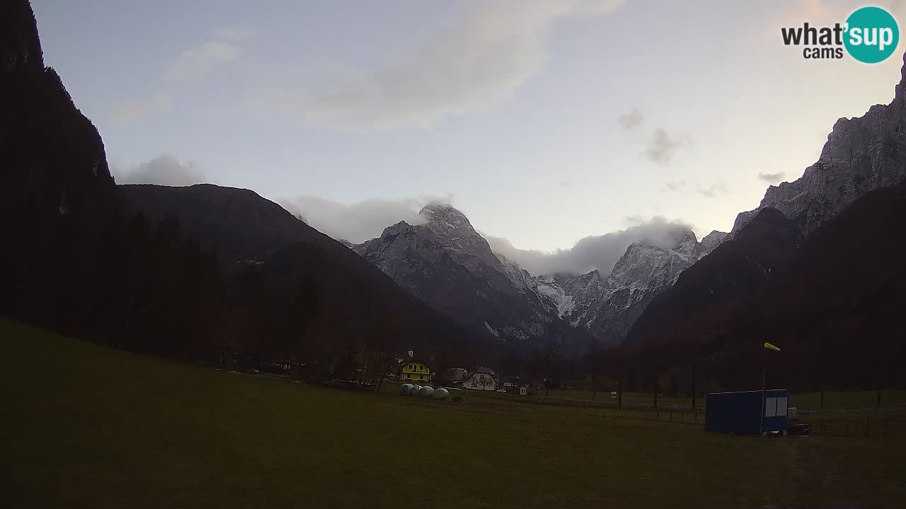 Cámara web en vivo Estación de esquí Log pod Mangartom – Bovec – Eslovenia