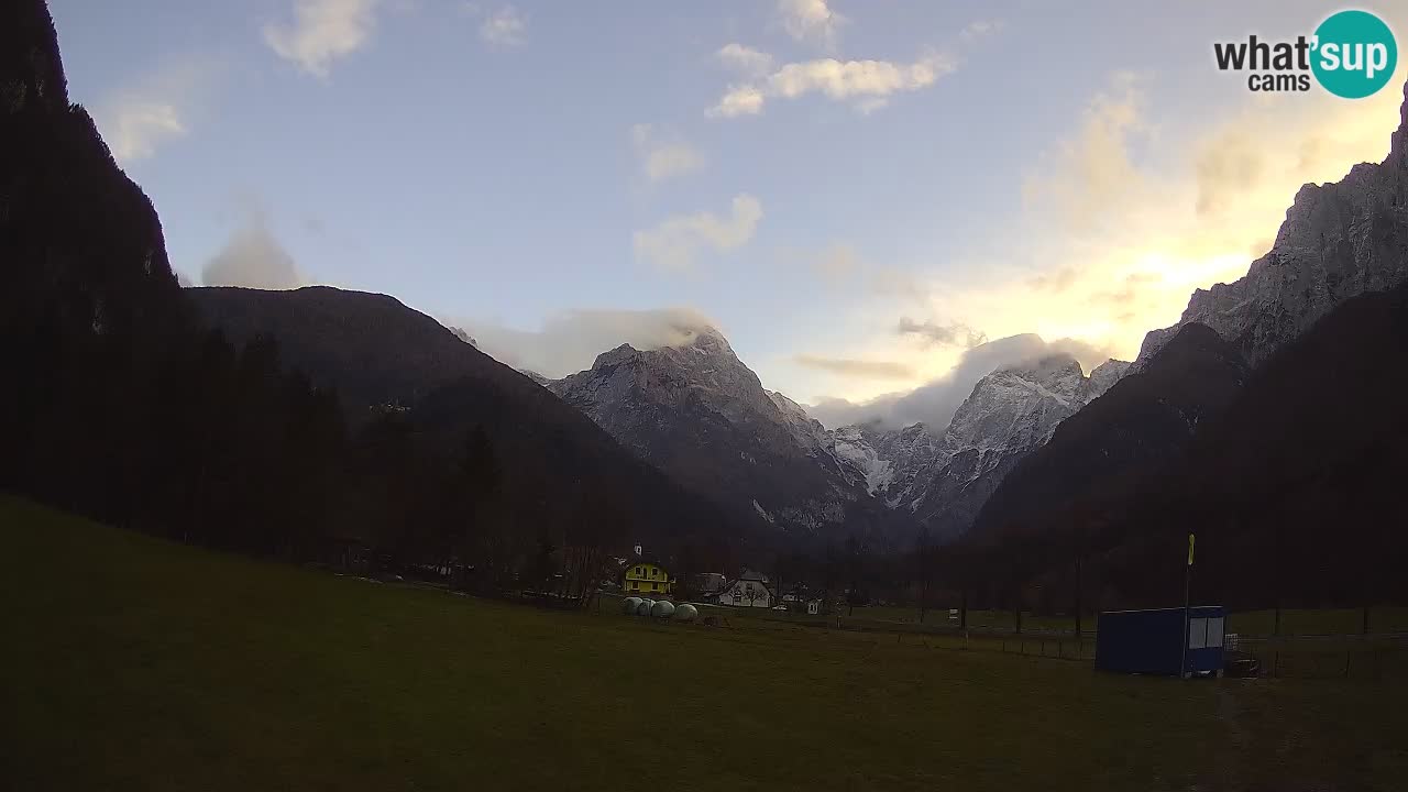 Cámara web en vivo Estación de esquí Log pod Mangartom – Bovec – Eslovenia