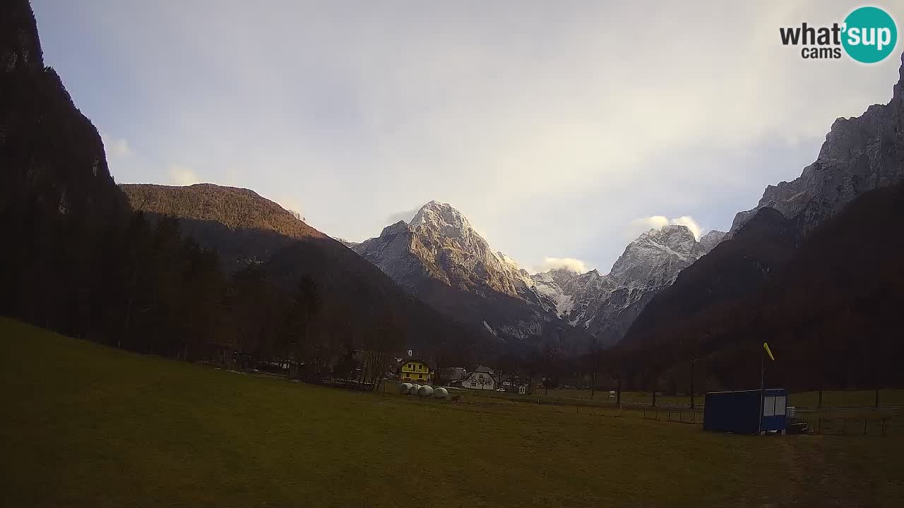 Cámara web en vivo Estación de esquí Log pod Mangartom – Bovec – Eslovenia