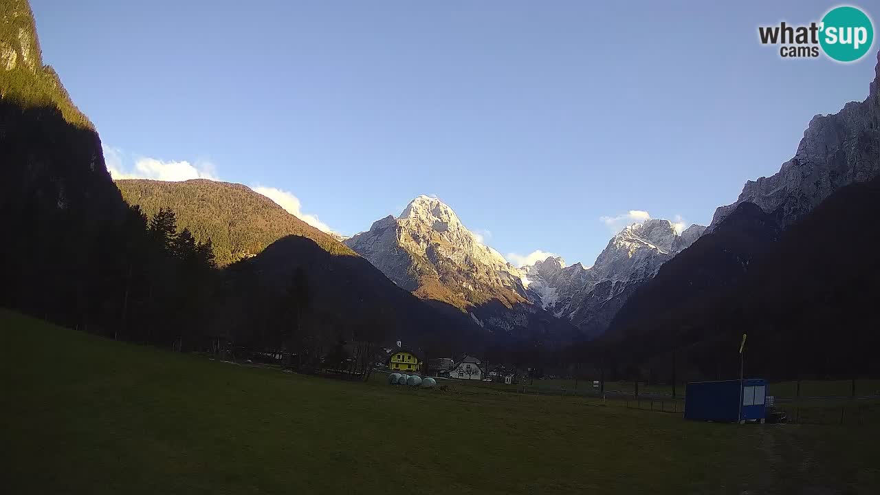 Cámara web en vivo Estación de esquí Log pod Mangartom – Bovec – Eslovenia