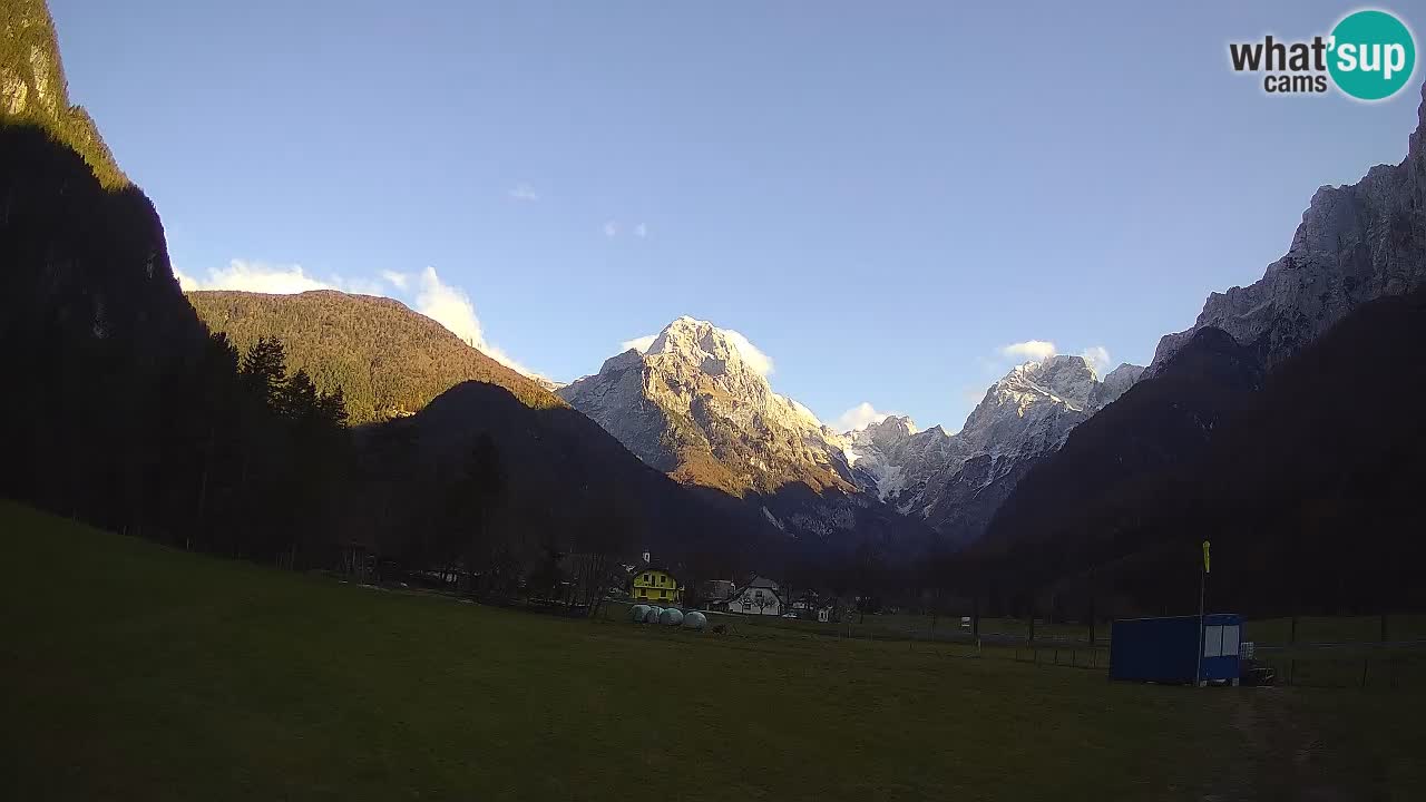 Cámara web en vivo Estación de esquí Log pod Mangartom – Bovec – Eslovenia