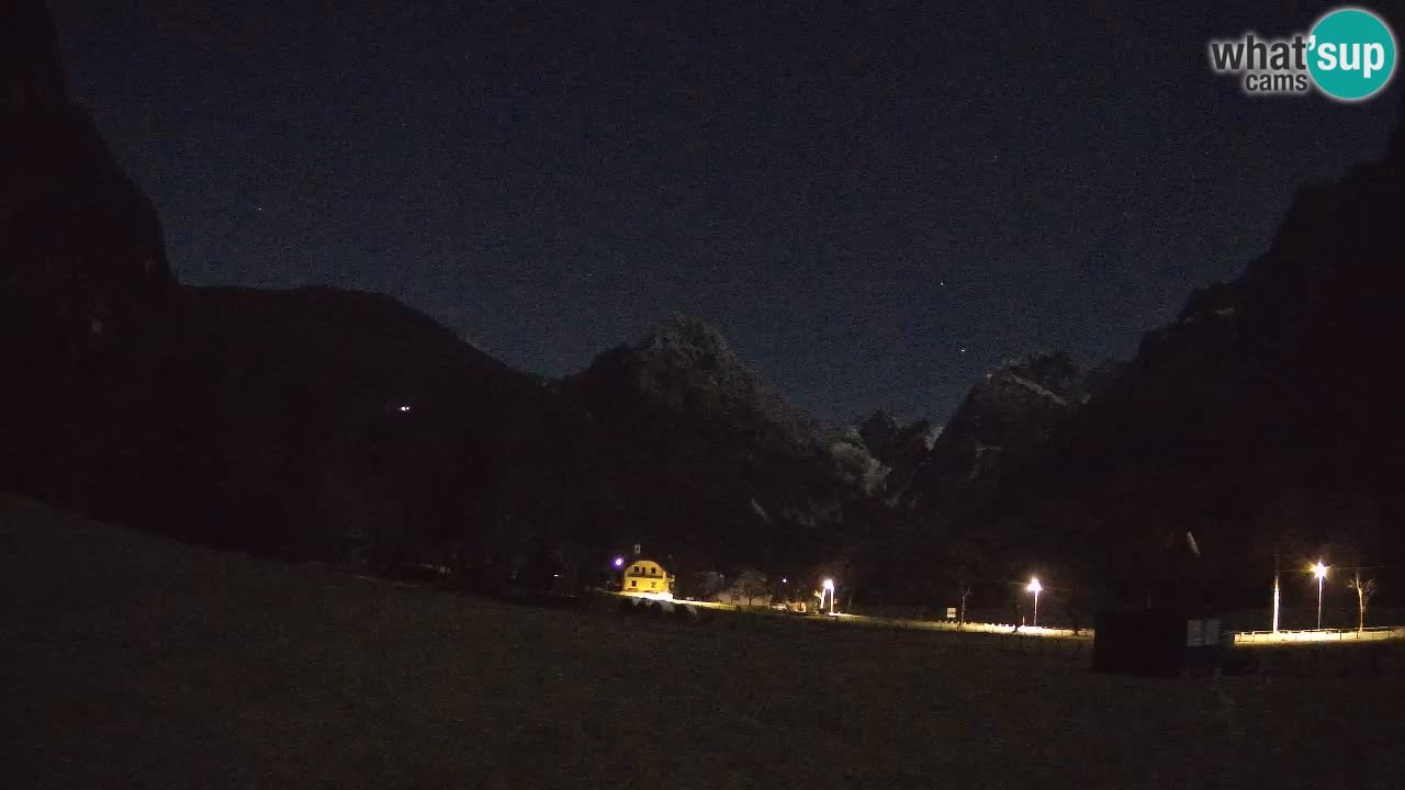 Cámara web en vivo Estación de esquí Log pod Mangartom – Bovec – Eslovenia