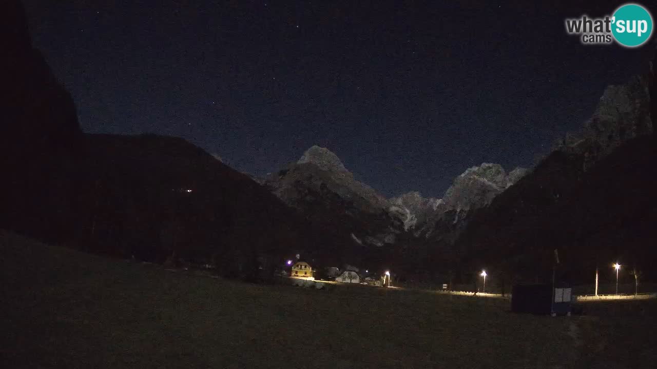 Cámara web en vivo Estación de esquí Log pod Mangartom – Bovec – Eslovenia