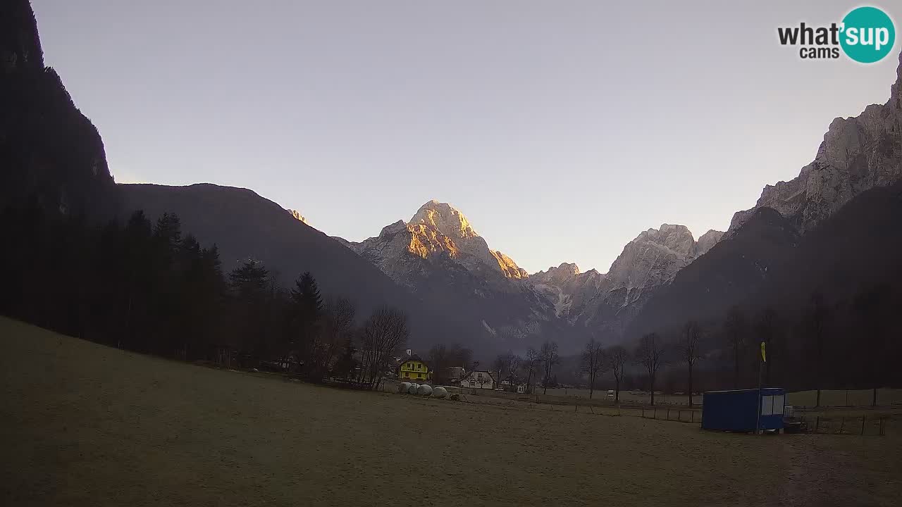 Cámara web en vivo Estación de esquí Log pod Mangartom – Bovec – Eslovenia