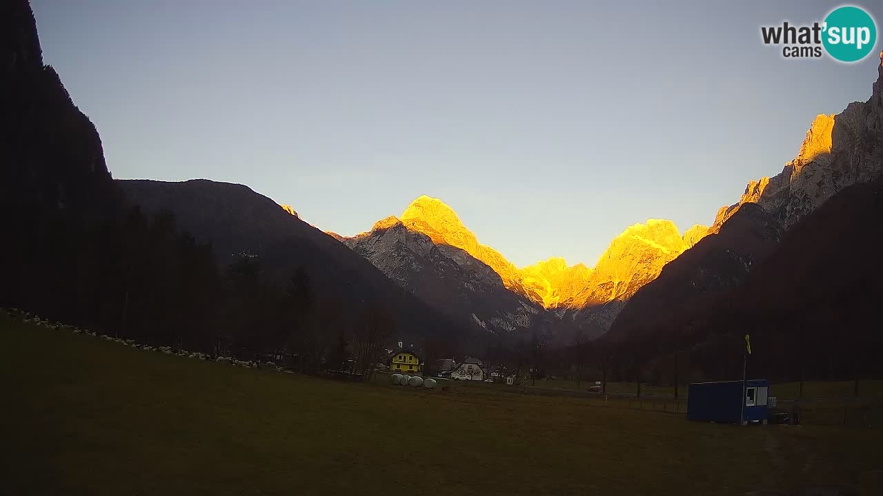 Cámara web en vivo Estación de esquí Log pod Mangartom – Bovec – Eslovenia