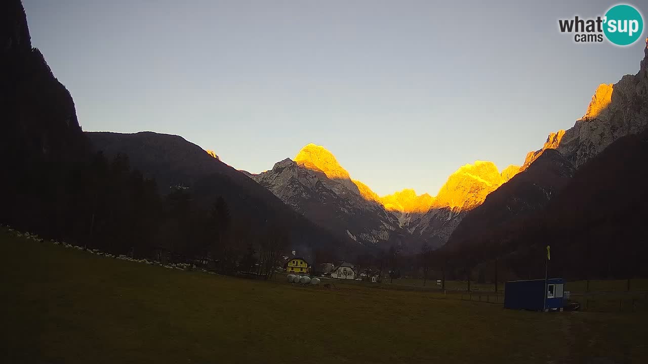 Cámara web en vivo Estación de esquí Log pod Mangartom – Bovec – Eslovenia