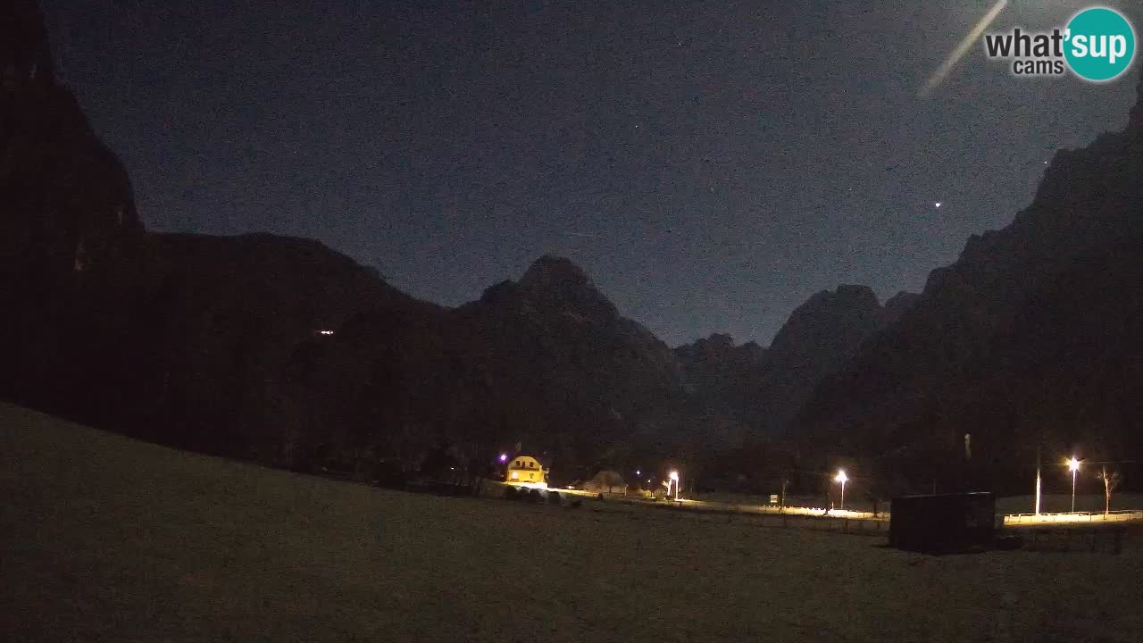 Cámara web en vivo Estación de esquí Log pod Mangartom – Bovec – Eslovenia