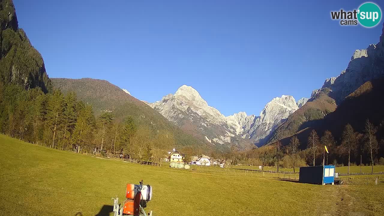 Live webcam Ski resort Log pod Mangartom – Bovec – Slovenia