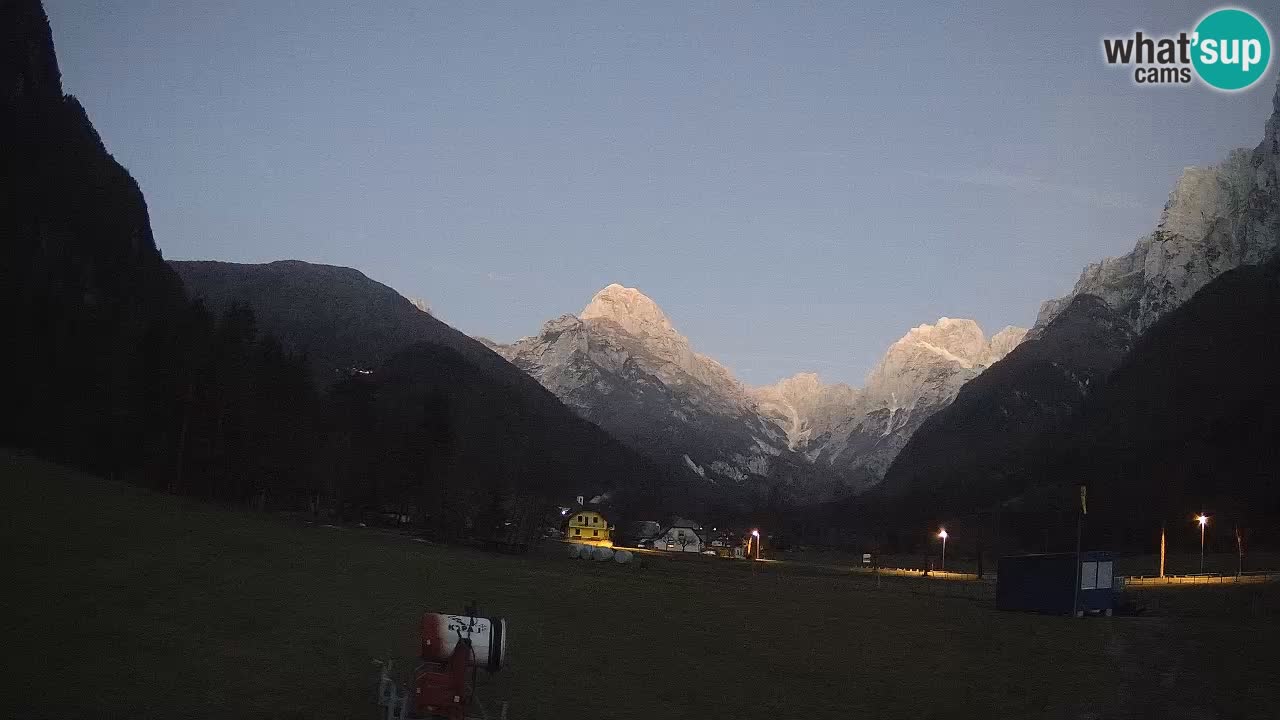 Live webcam Ski resort Log pod Mangartom – Bovec – Slovenia