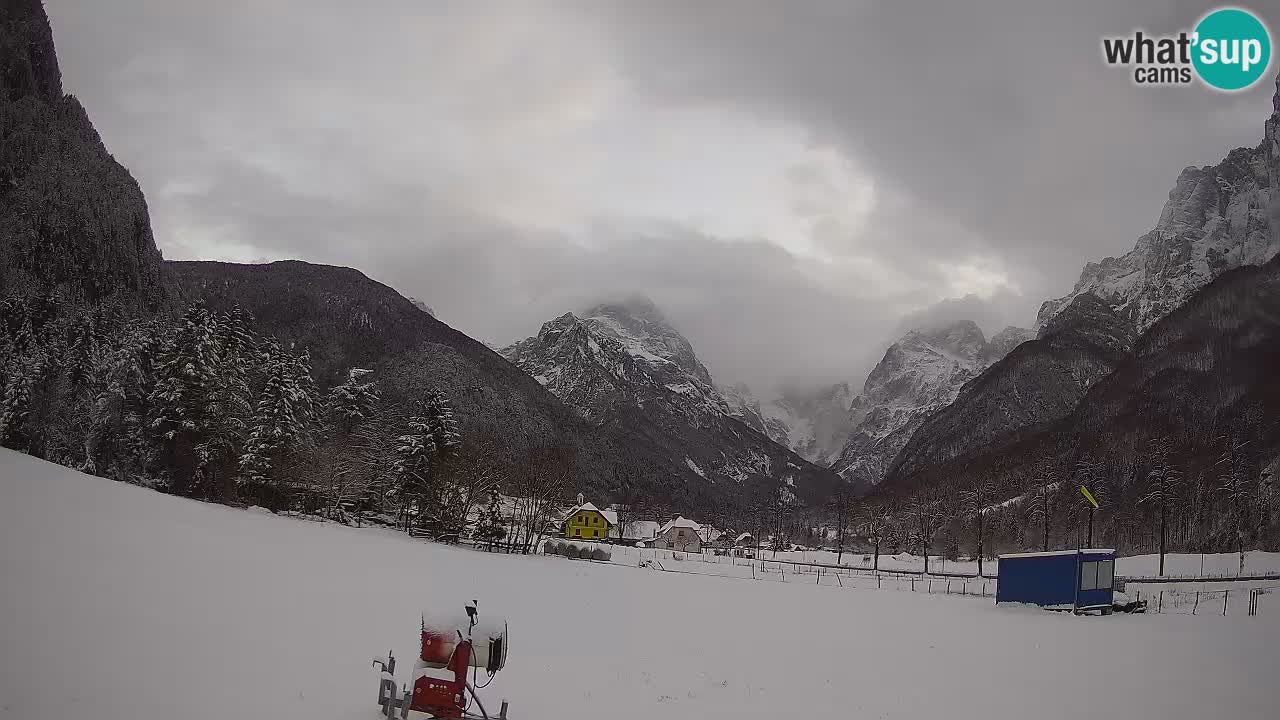 Cámara web en vivo Estación de esquí Log pod Mangartom – Bovec – Eslovenia