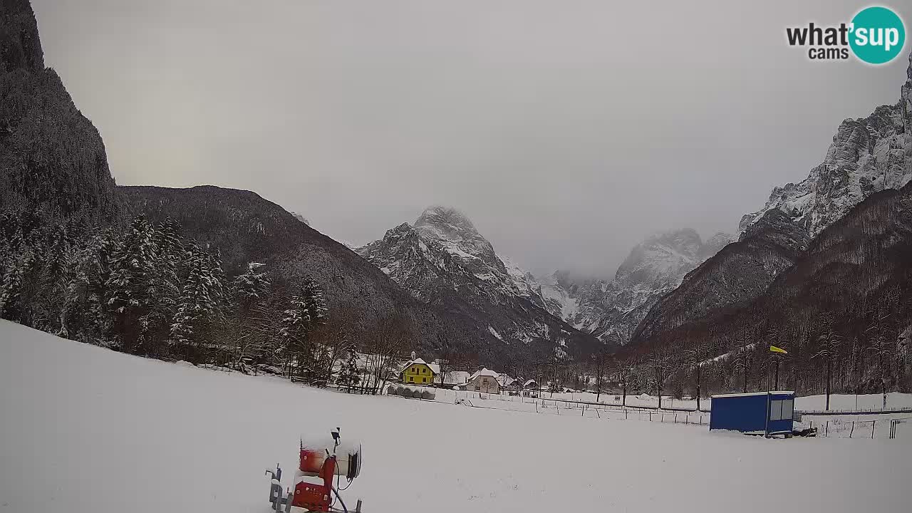 Cámara web en vivo Estación de esquí Log pod Mangartom – Bovec – Eslovenia