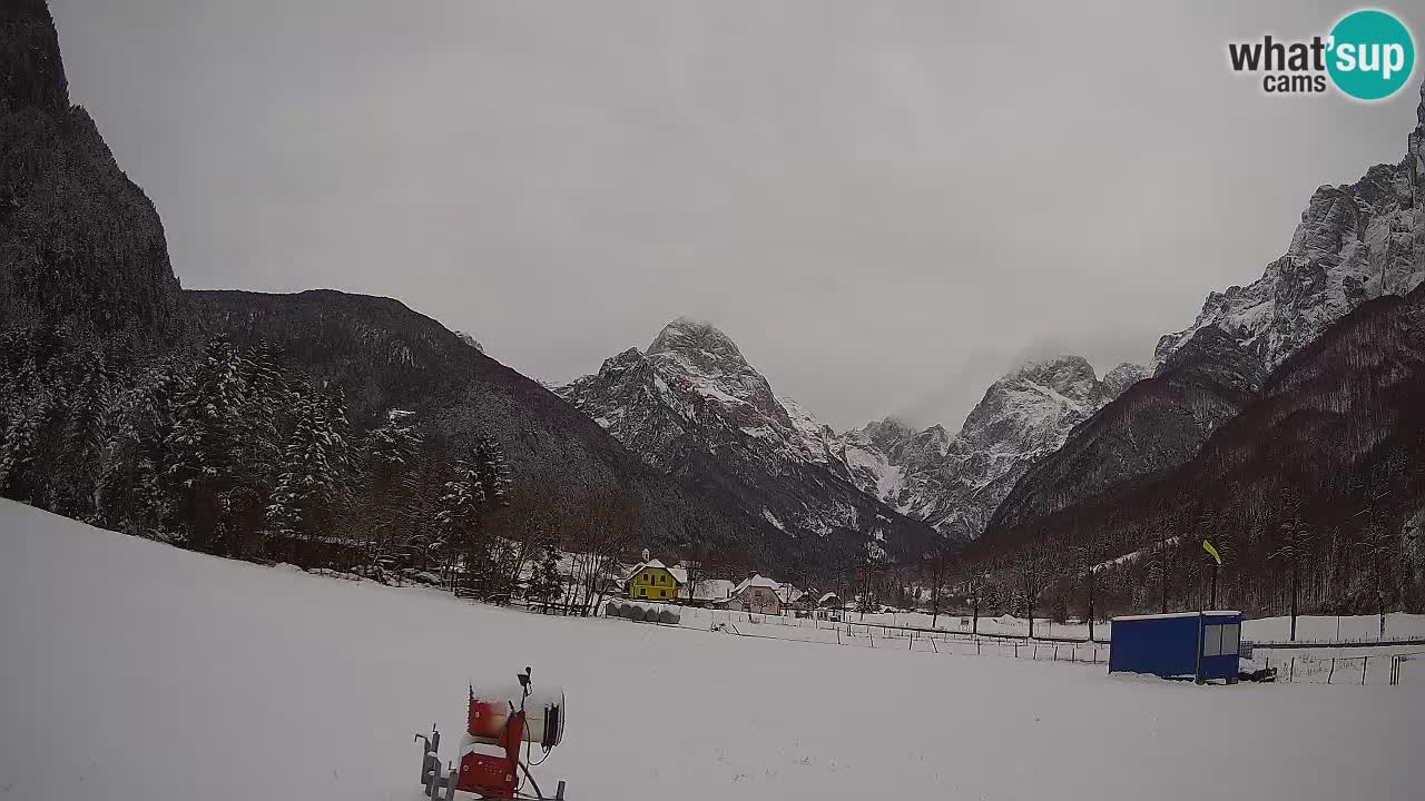 Cámara web en vivo Estación de esquí Log pod Mangartom – Bovec – Eslovenia