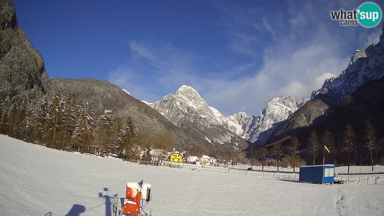 Cámara web en vivo Estación de esquí Log pod Mangartom – Bovec – Eslovenia