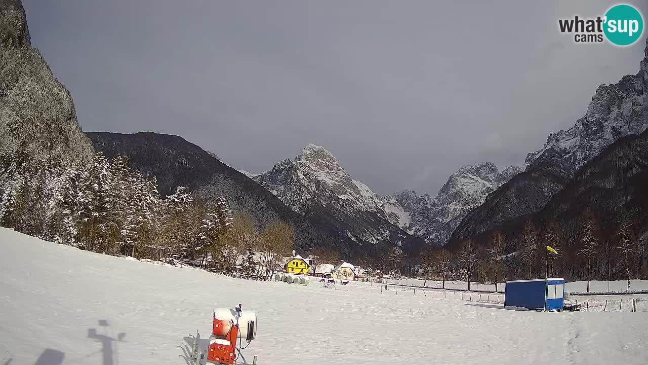 Spletna kamera Smučišče Log pod Mangartom – Bovec