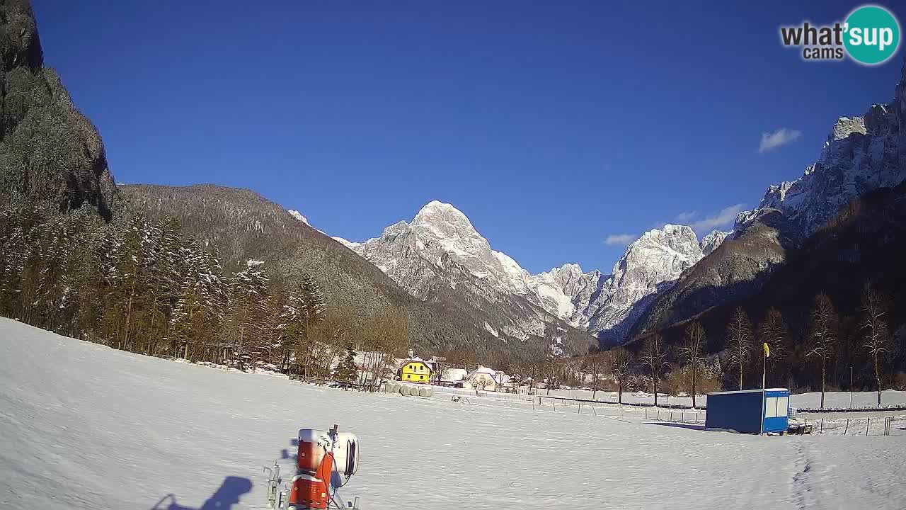 Cámara web en vivo Estación de esquí Log pod Mangartom – Bovec – Eslovenia